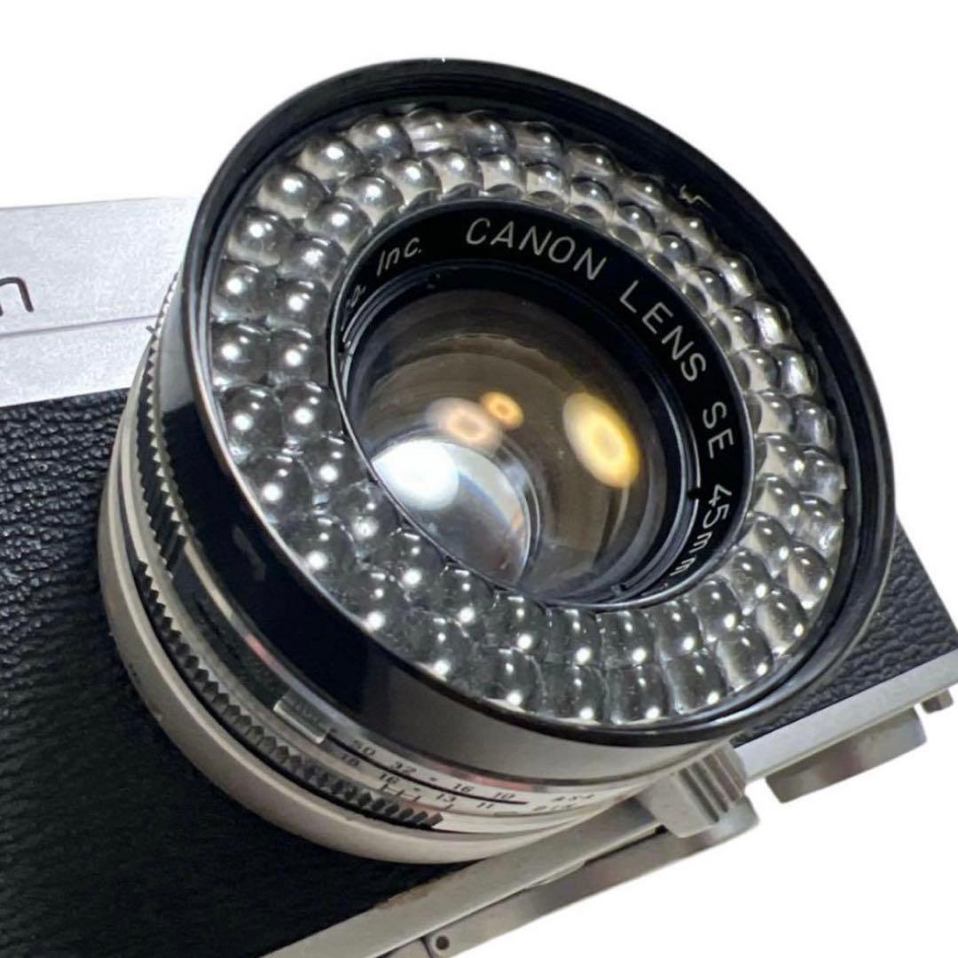 【美品】Canon 初代Canonet 後期型 レンジファインダーカメラ レトロ