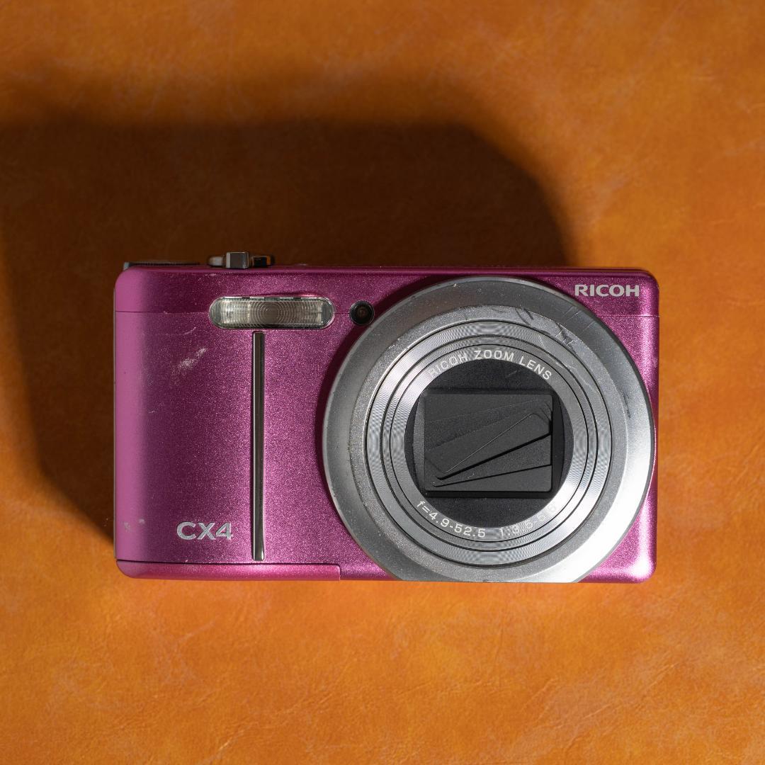【憧れのコンデジっぽさを味わえる】RICOH CX4 ピンク
