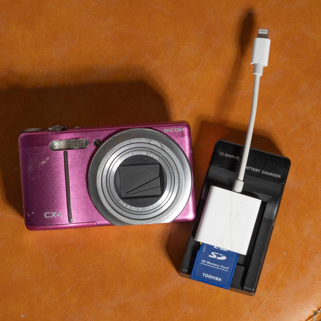 【憧れのコンデジっぽさを味わえる】RICOH CX4 ピンク