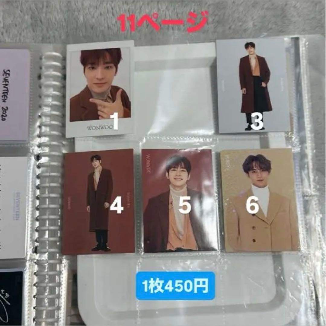 SEVENTEEN ウォヌ　トレカ　まとめ売り
