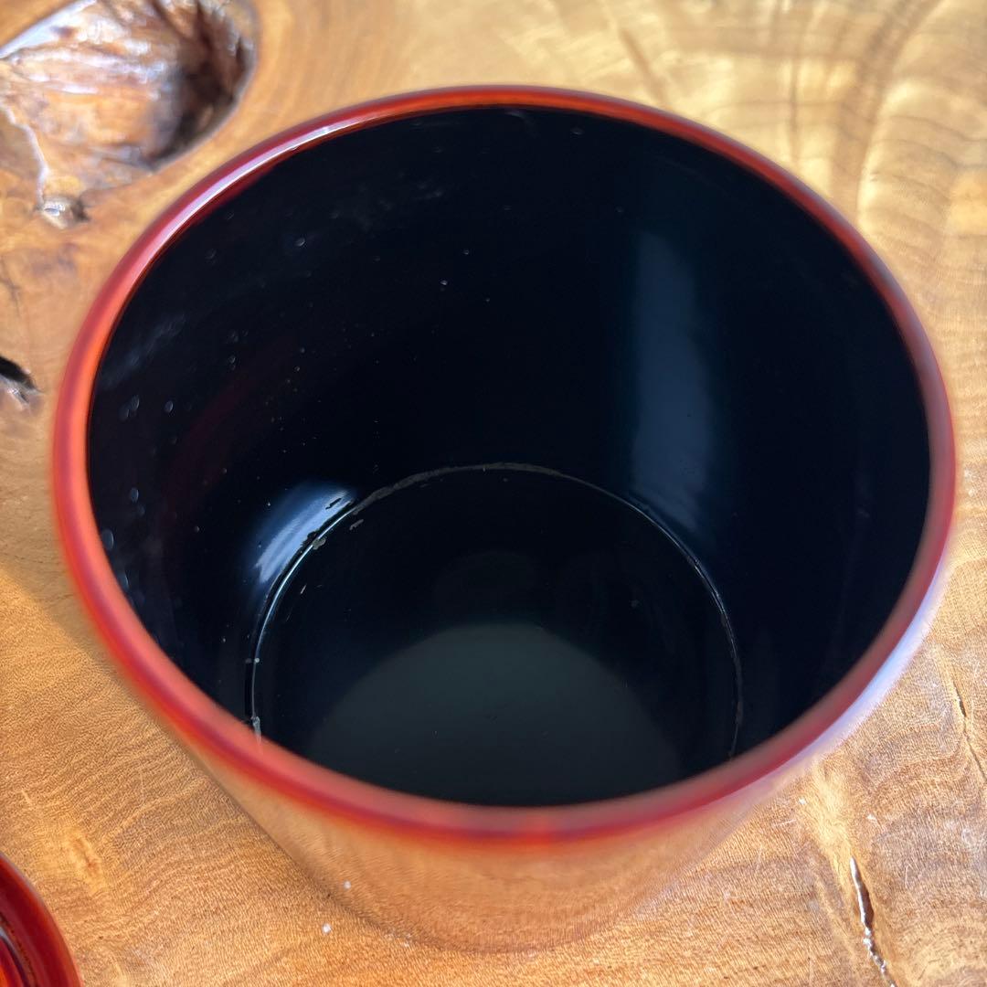 中村宗悦作 撫子に鵜飼蒔絵 金輪寺棗 共箱 茶道具 （7）