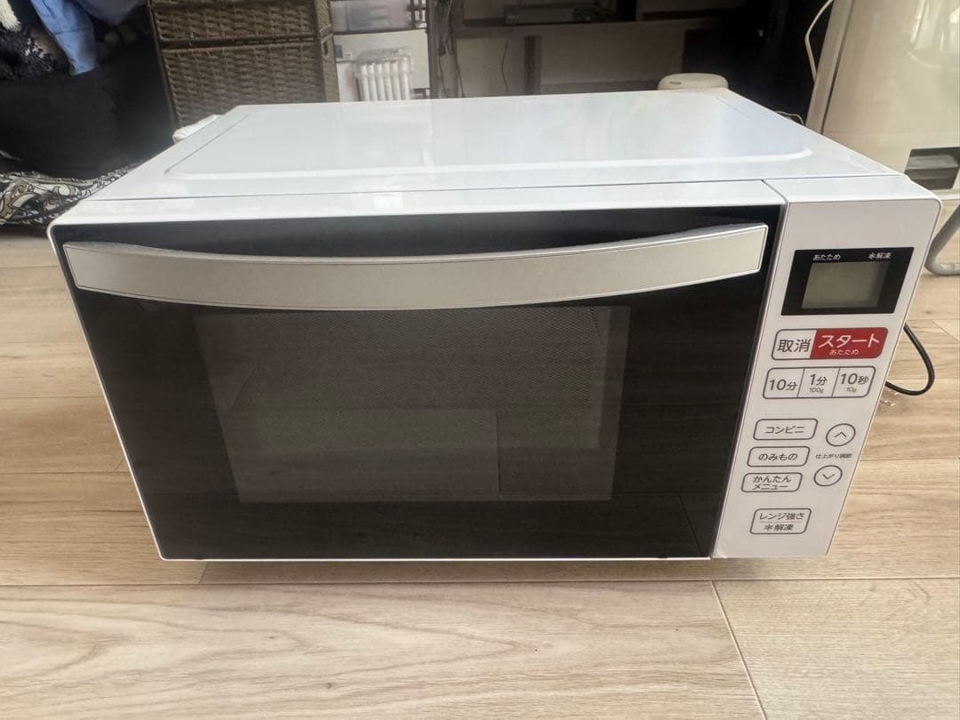 2025年製電子レンジHaierホワイトフラットテーブル