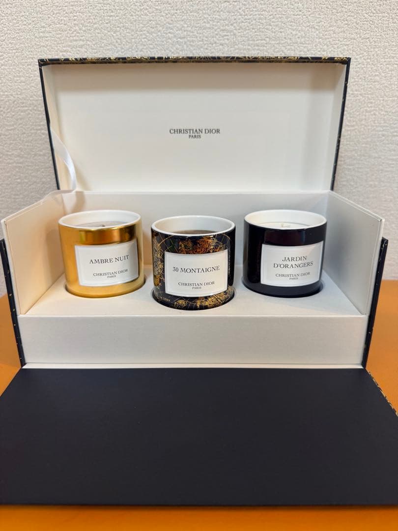 Christian Dior アロマキャンドル3個セット