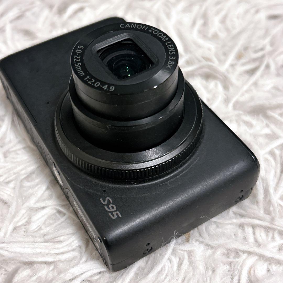 Canon PowerShot S95 コンパクトデジタルカメラ バッテリー2個