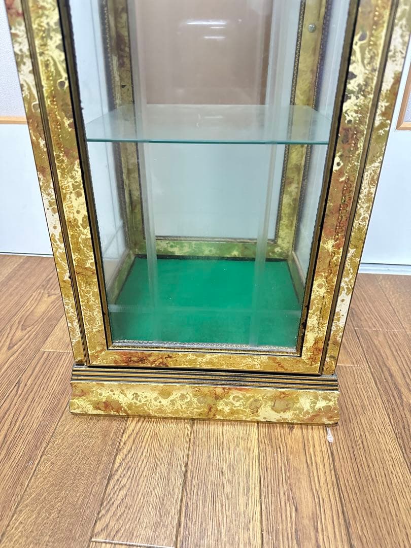 家具 ガラスショーケース 飾り棚 アンティーク ビンテージ ヴィンテージ
