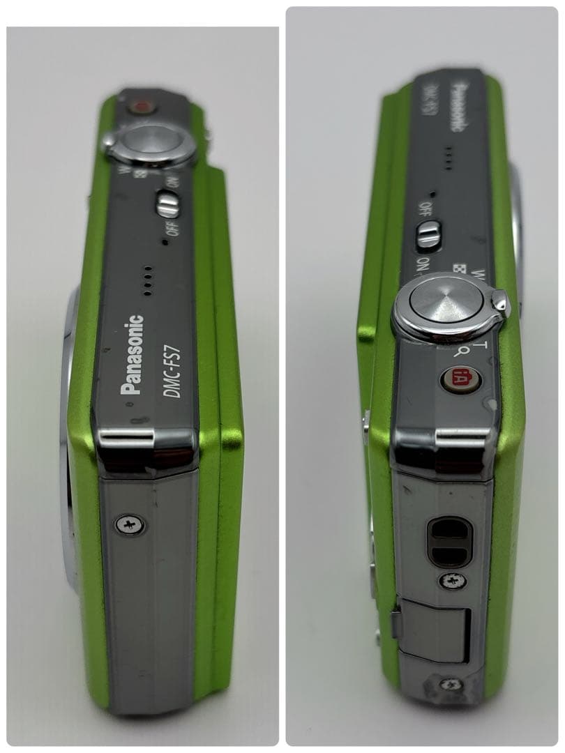 Panasonic LUMIX FS7 グリーン コンデジ デジカメ 動作確認済