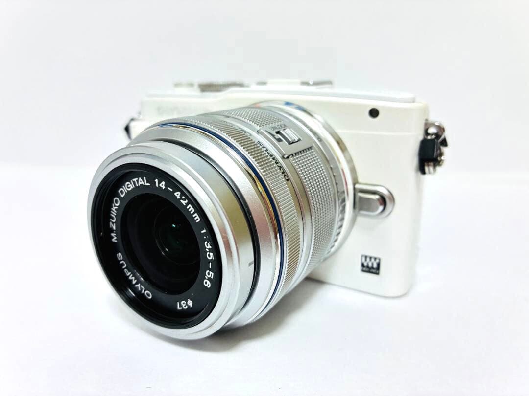 【美品】 OLYMPUS PEN Lite E-PL6 ダブルレンズセット