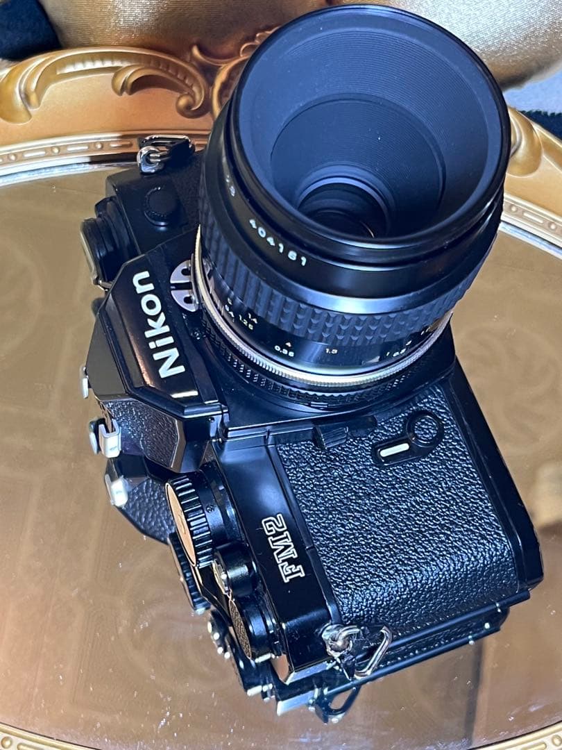 Nikon FM2 ブラック ＆ マクロレンズ 55mm f2.8 Ai-s