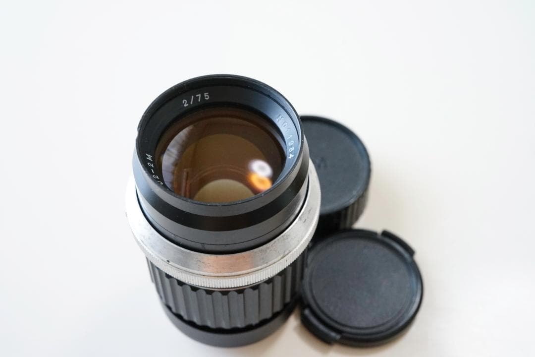namiclub ◇ KMZ PO-2-2M 75mm f2 ライカM改