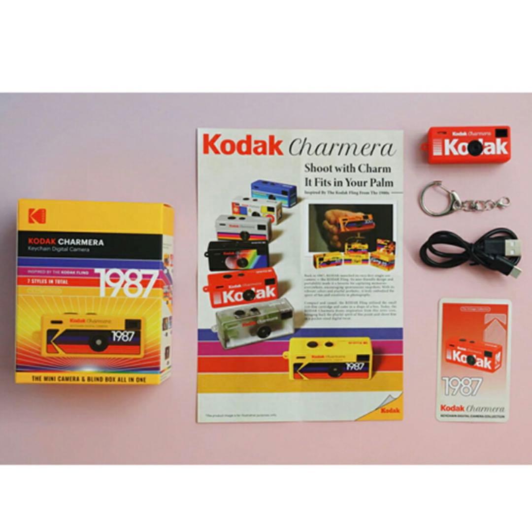 開封品 KODAK CHARMERA キーチェーン デジタルカメラ チャーメラ