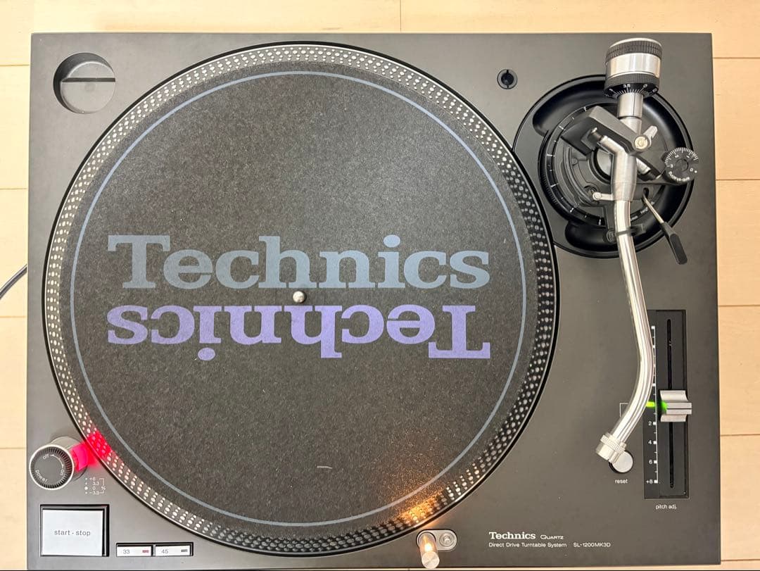 美品　Technics SL-1200MK3D 整備済み　動作確認