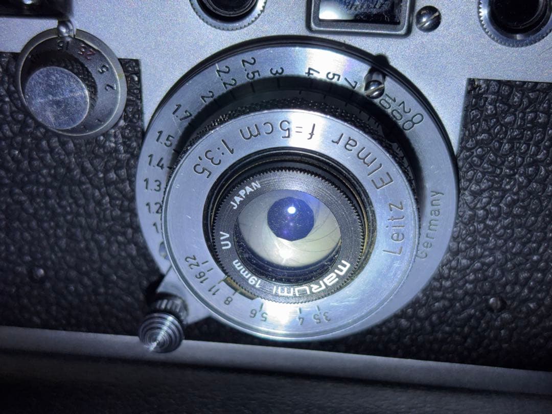 Leica iiif レッドシンクロ　Elmar50mm