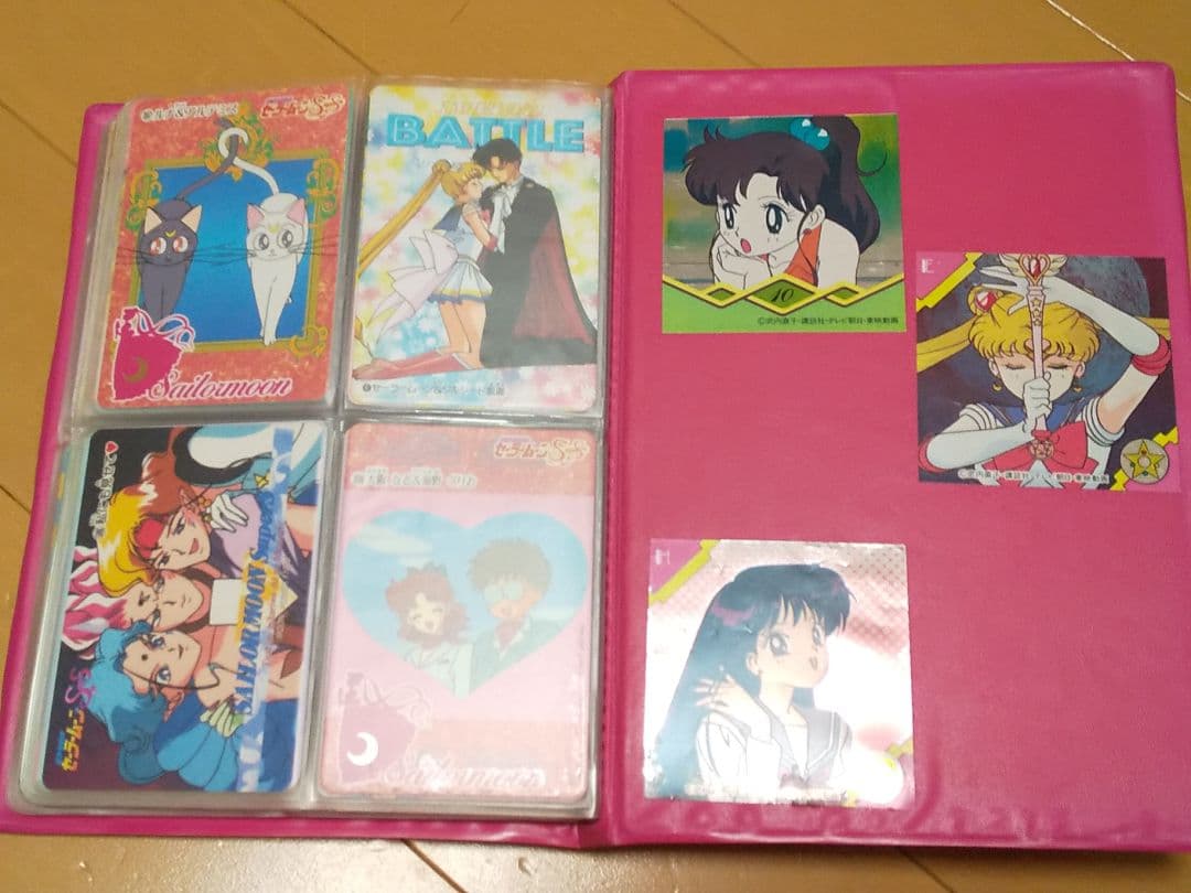 レア‼️希少 30年程前のお品 セーラームーン カードアルバム