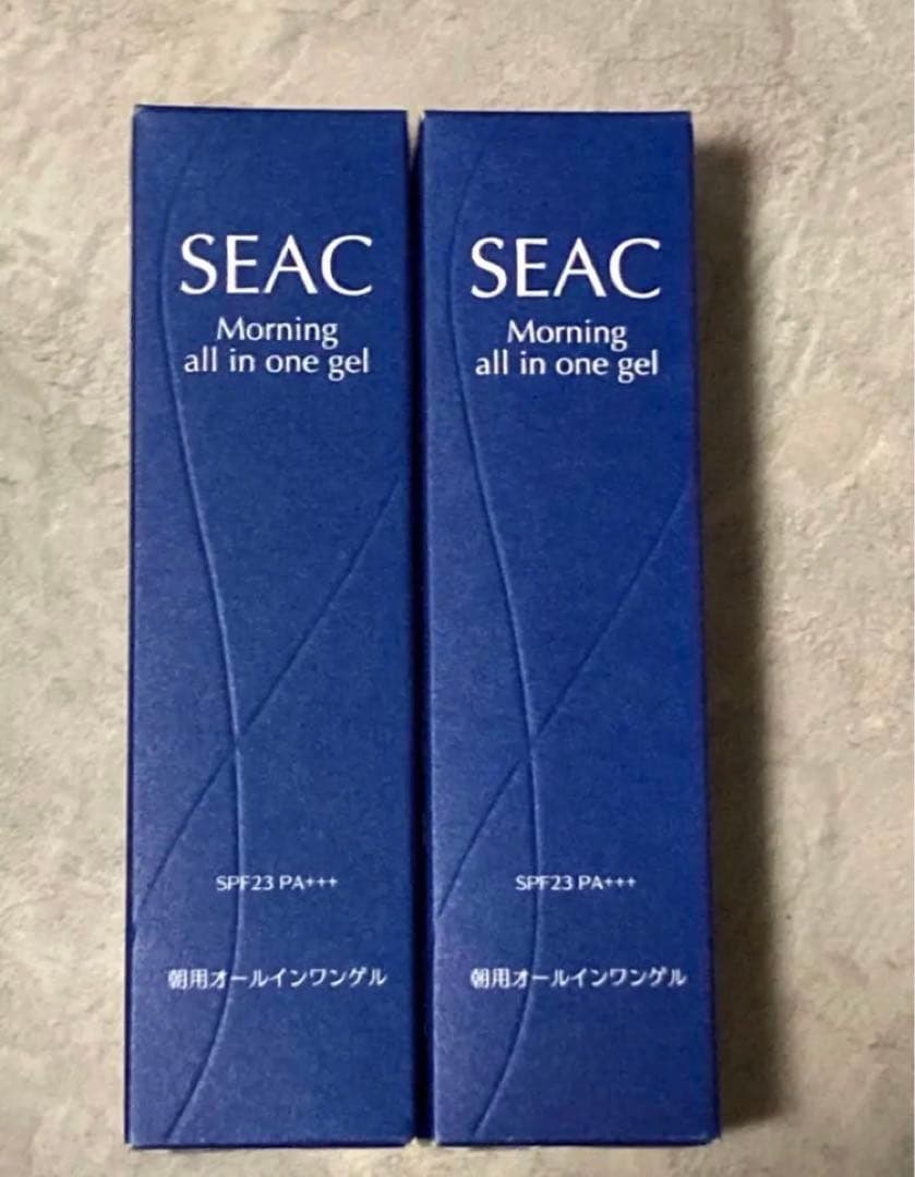 新品未開封 世田谷自然食品 シーク 朝用オールインワンゲル 2個セット