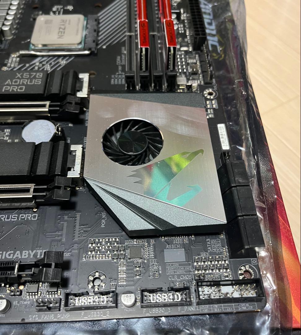 CPU Ryzen7 5700X3D X570 AORUS PRO DDR4 32GB