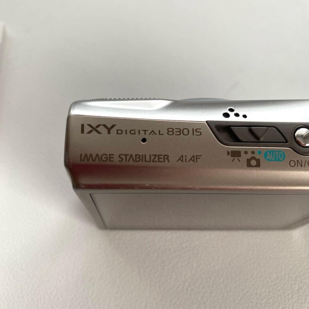 Canon IXY 830 IS シルバー