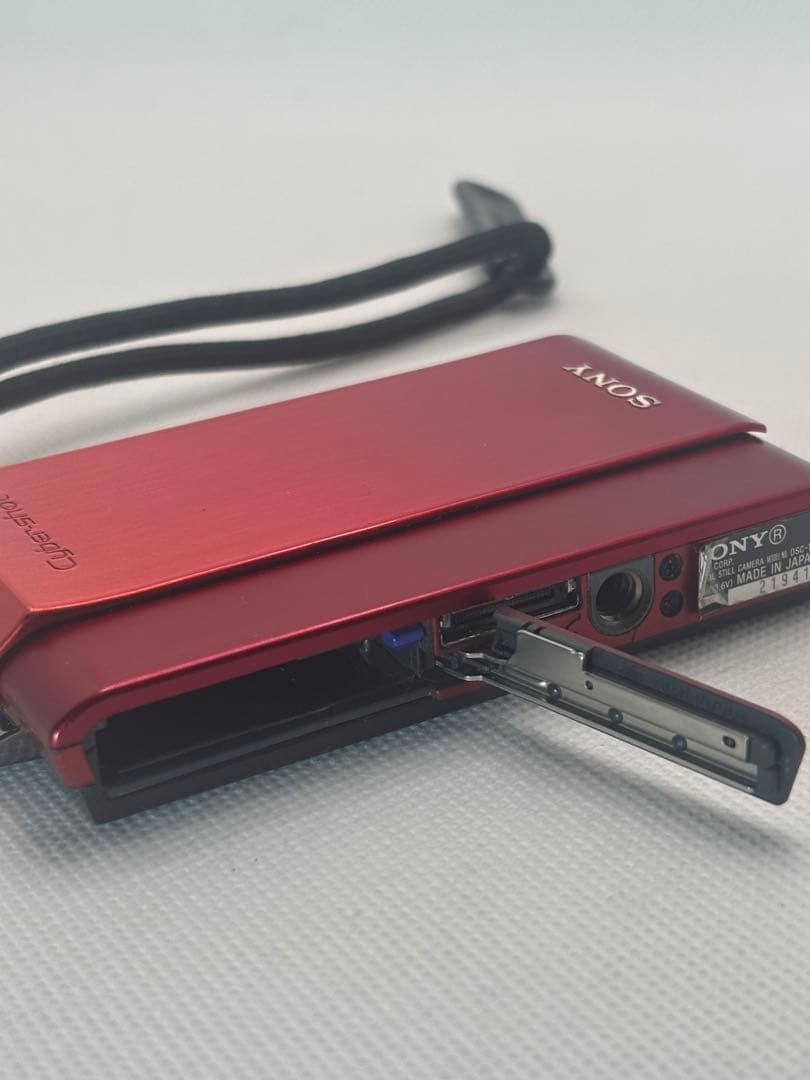 SONY ソニー Cyber-shot DSC-T900 レッド★元箱付き★