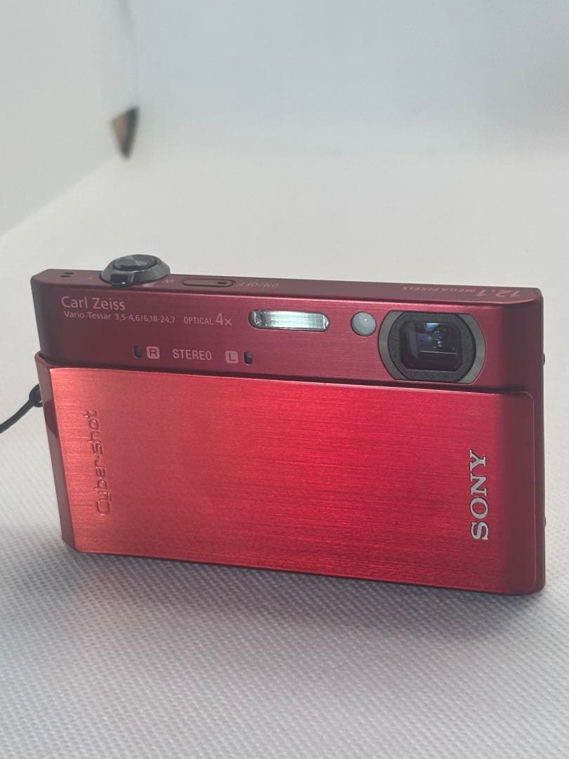 SONY ソニー Cyber-shot DSC-T900 レッド★元箱付き★