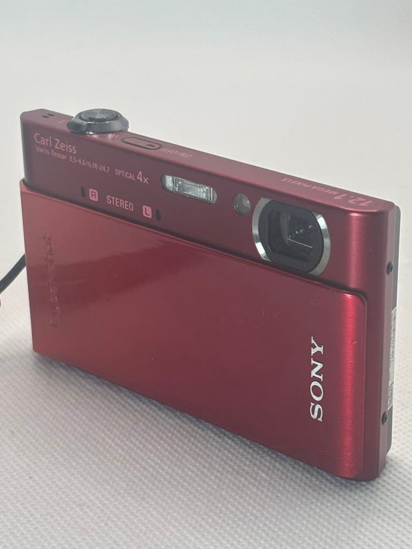 SONY ソニー Cyber-shot DSC-T900 レッド★元箱付き★