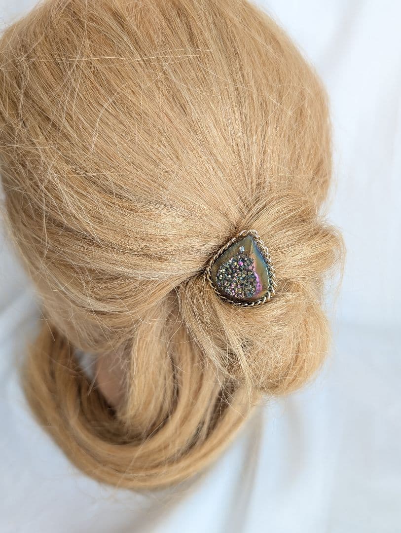 モカムースドゥルージーのヘアゴムブレスレット