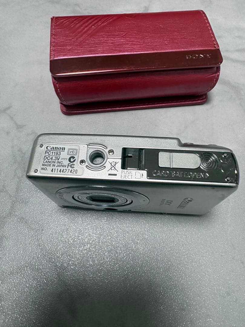 Canon IXY DIGITAL PC1193　デジタルカメラ　動作確認済み