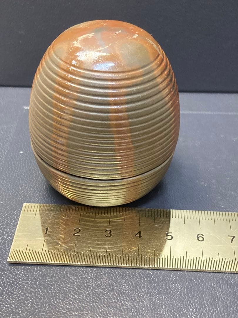 備前焼　香合