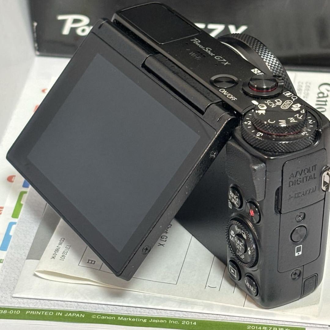 【極上美品】Canon キャノン PowerShot G7X 元箱付き #M28