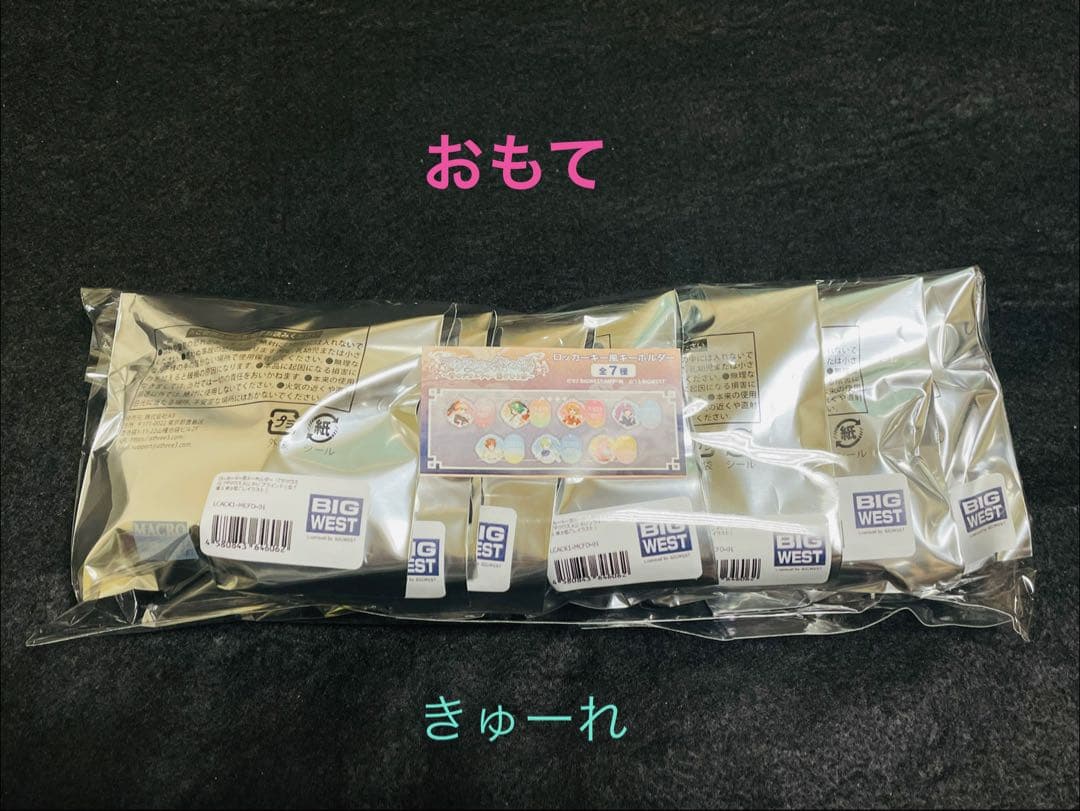 マクロス×祭の湯　ロッカー風キーホルダー 全7種コンプ マクロスF マクロスΔ