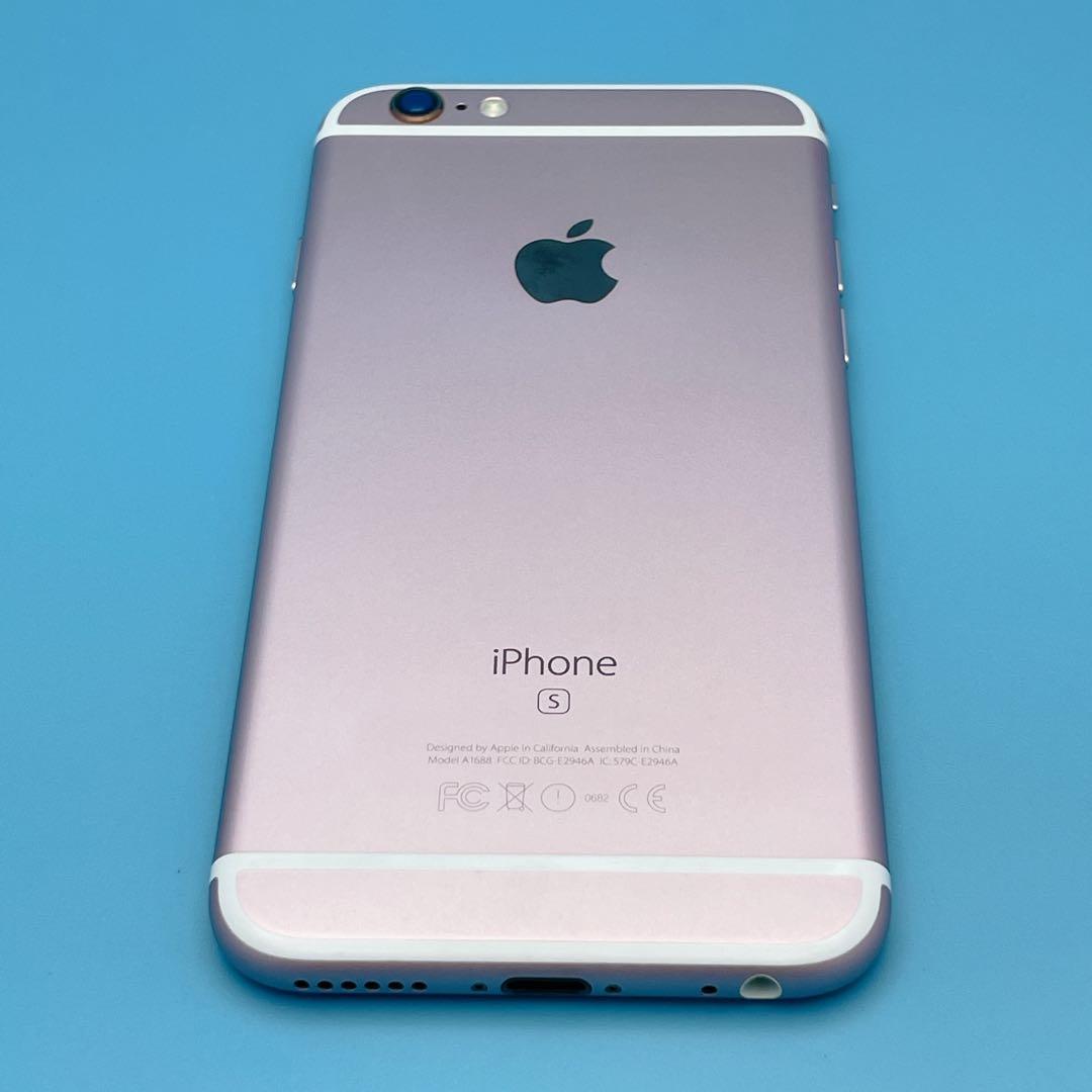 【美品】iPhone 6s SIMフリー ローズゴールド　32GB BT84%