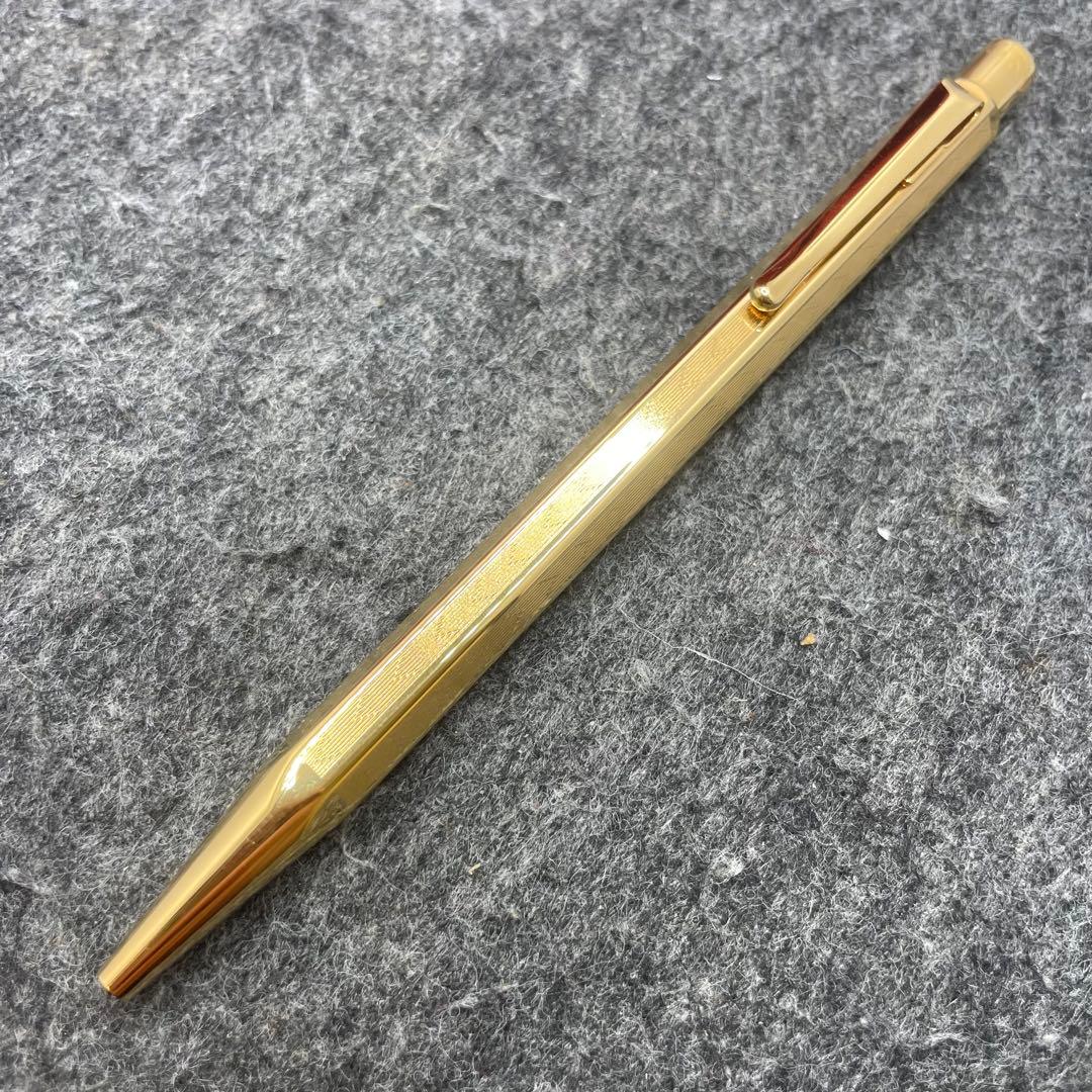 PE1081□カランダッシュ エクリドール シェブロン ゴールド 箱付き