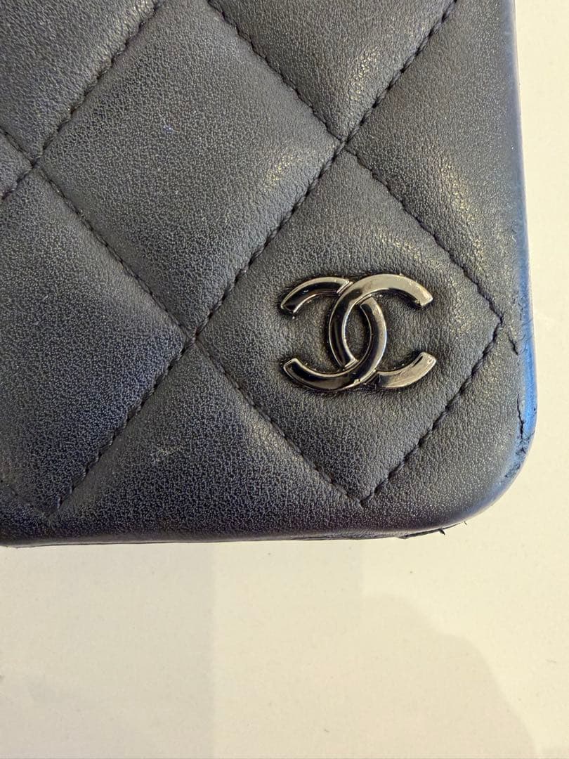 CHANEL iPhone 15 Pro ケース ブラック