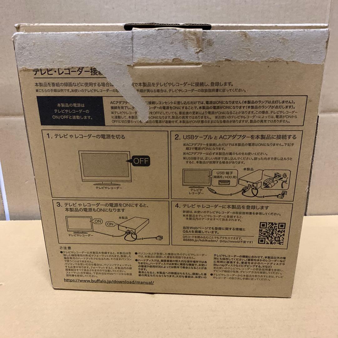 バッファロー 外付けハードディスク 4TB HD-AD4U3