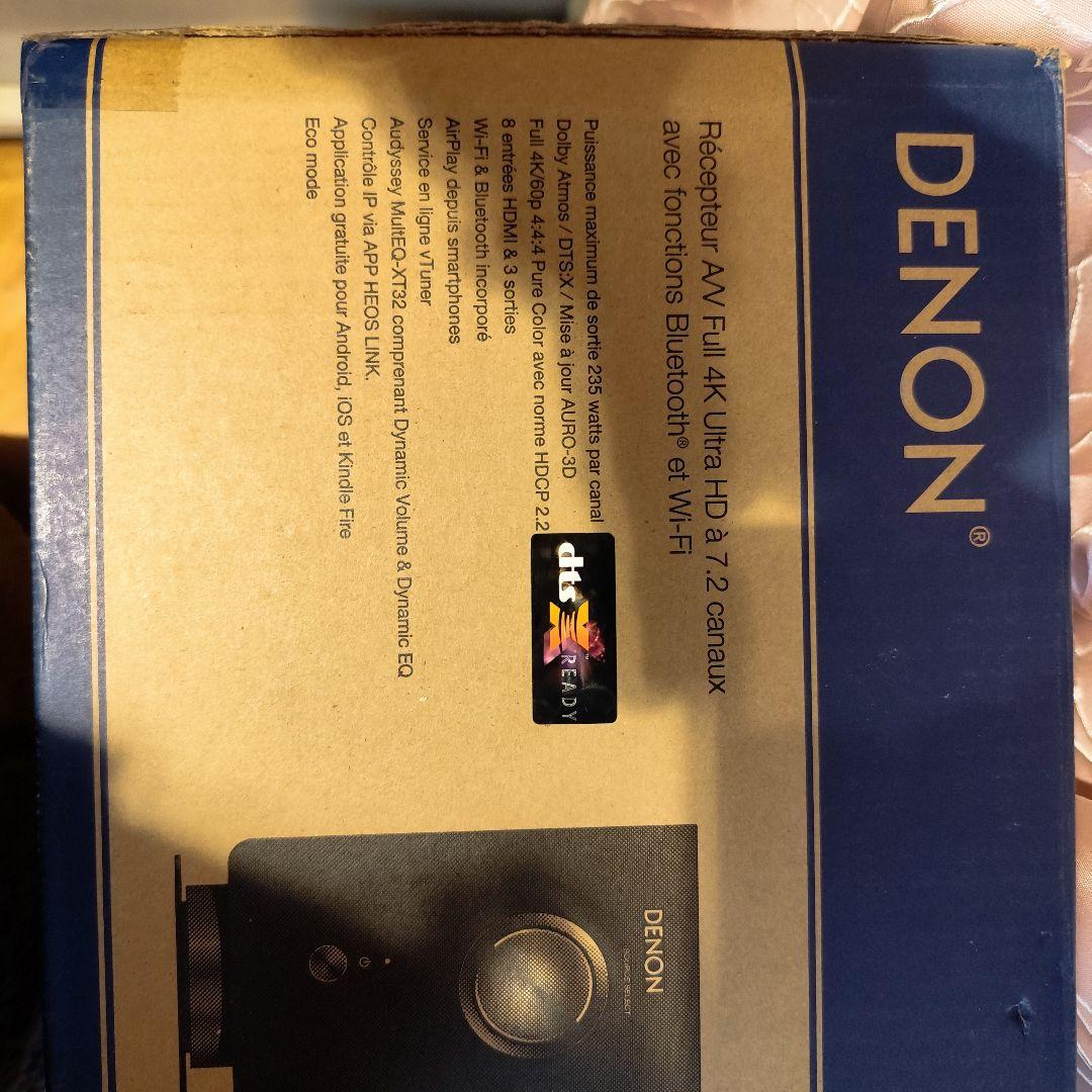 Denon AVレシーバーAtoms DtsX 9.2チャンネルプロセッシング