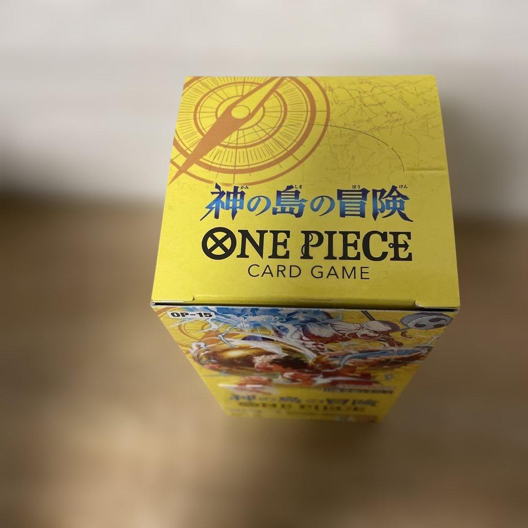 新品　ONE PIECE カードゲーム 神の島の冒険　テープカット済