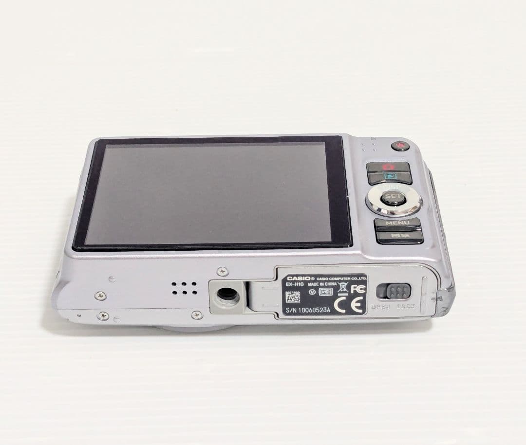 CASIO EXILIM EX-H10 エクシリム　シルバー　カシオ