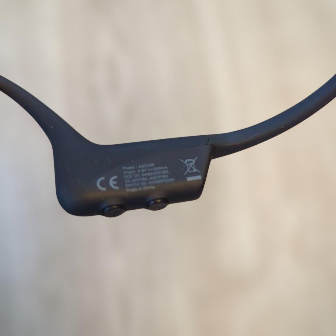 aftershokz opencomm 骨伝導 ワイヤレスイヤホン
