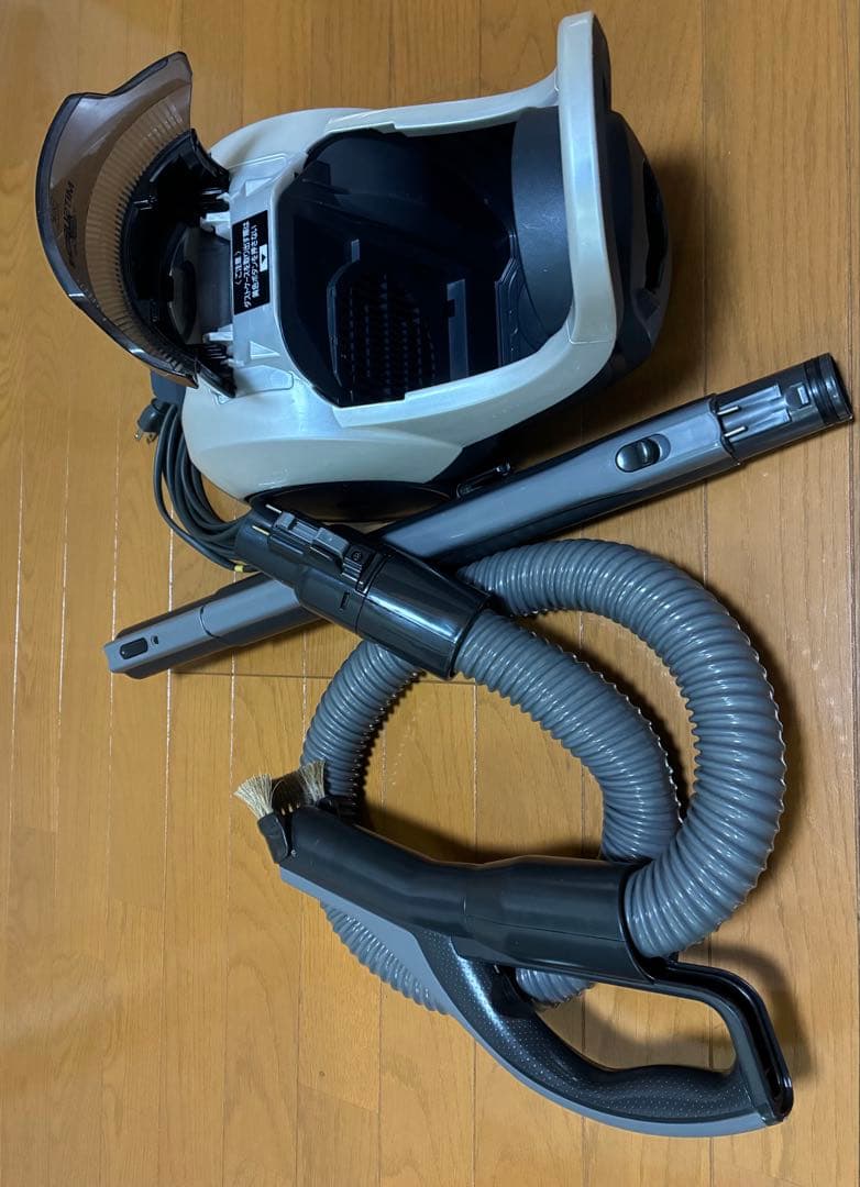 三菱サイクロン掃除機 Be-K 紙パック不要 TC-EXC8P 取説 ノズル付