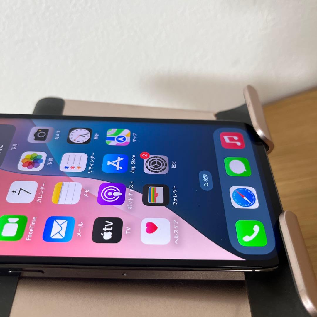 バッテリー新品100%！美品iPhone13pro 256GB グラファイト