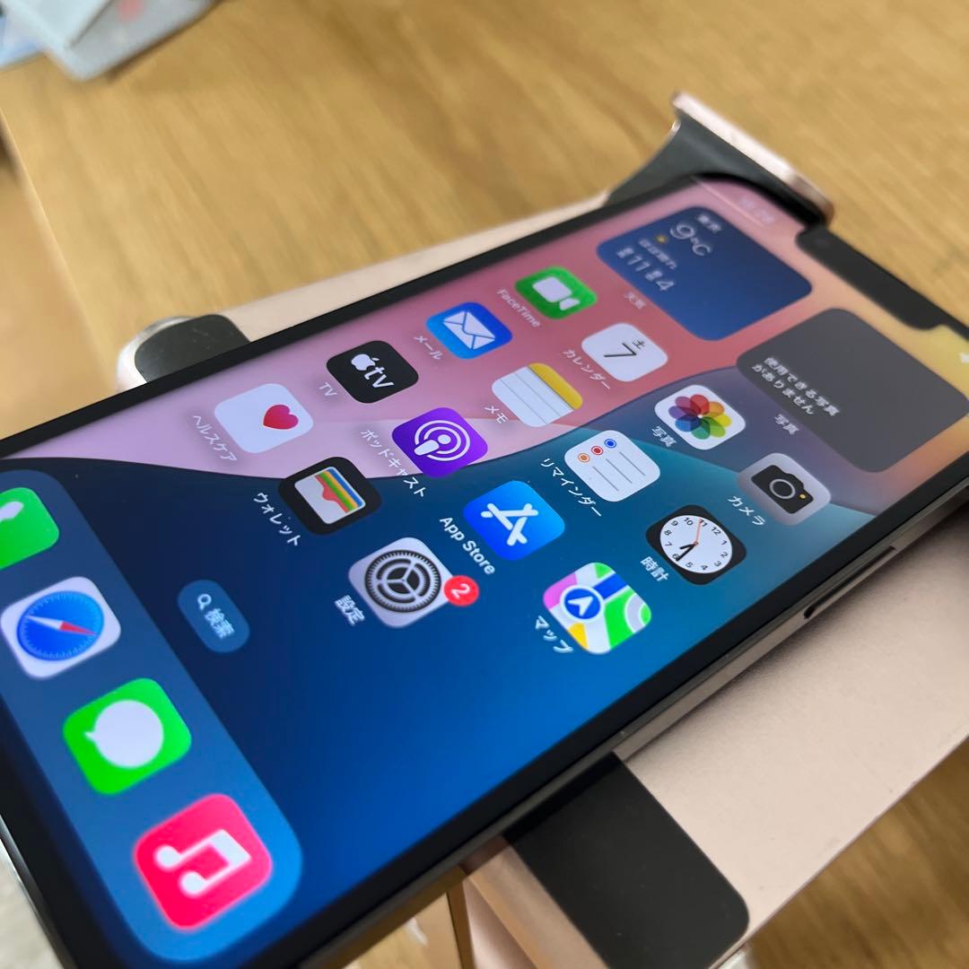 バッテリー新品100%！美品iPhone13pro 256GB グラファイト