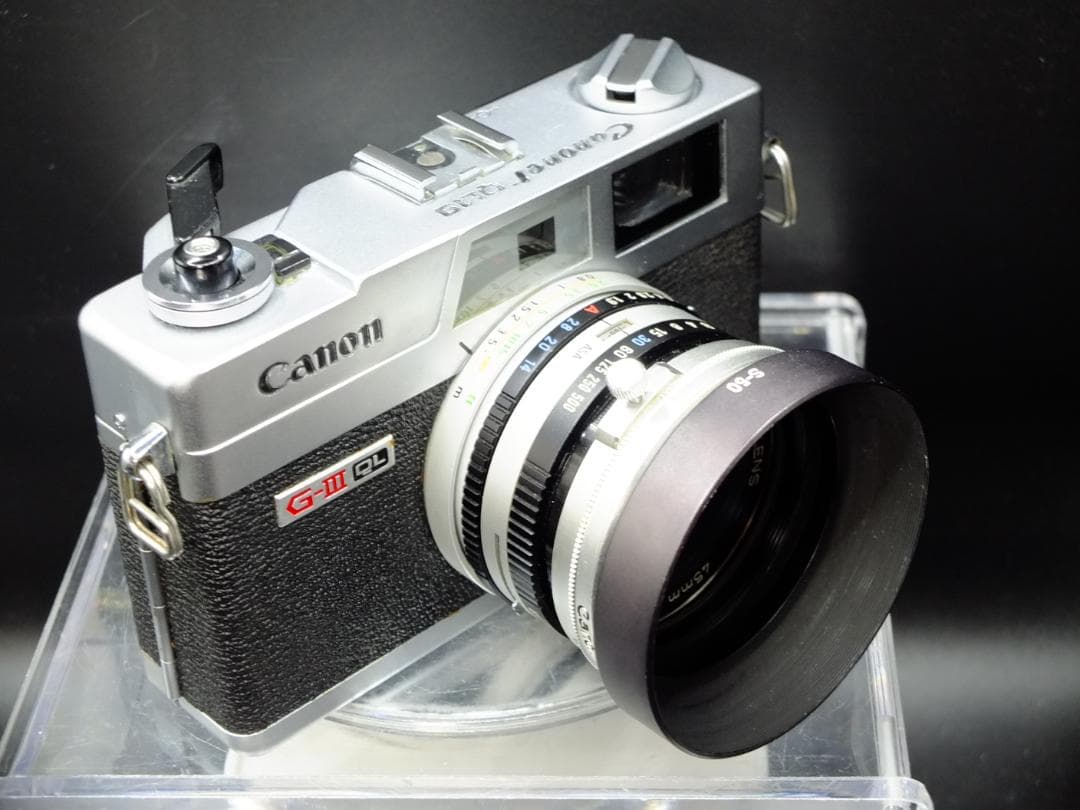 CANON　キャノネットQL19G-Ⅲ／45mmf1.9付【実写確認済整備品】