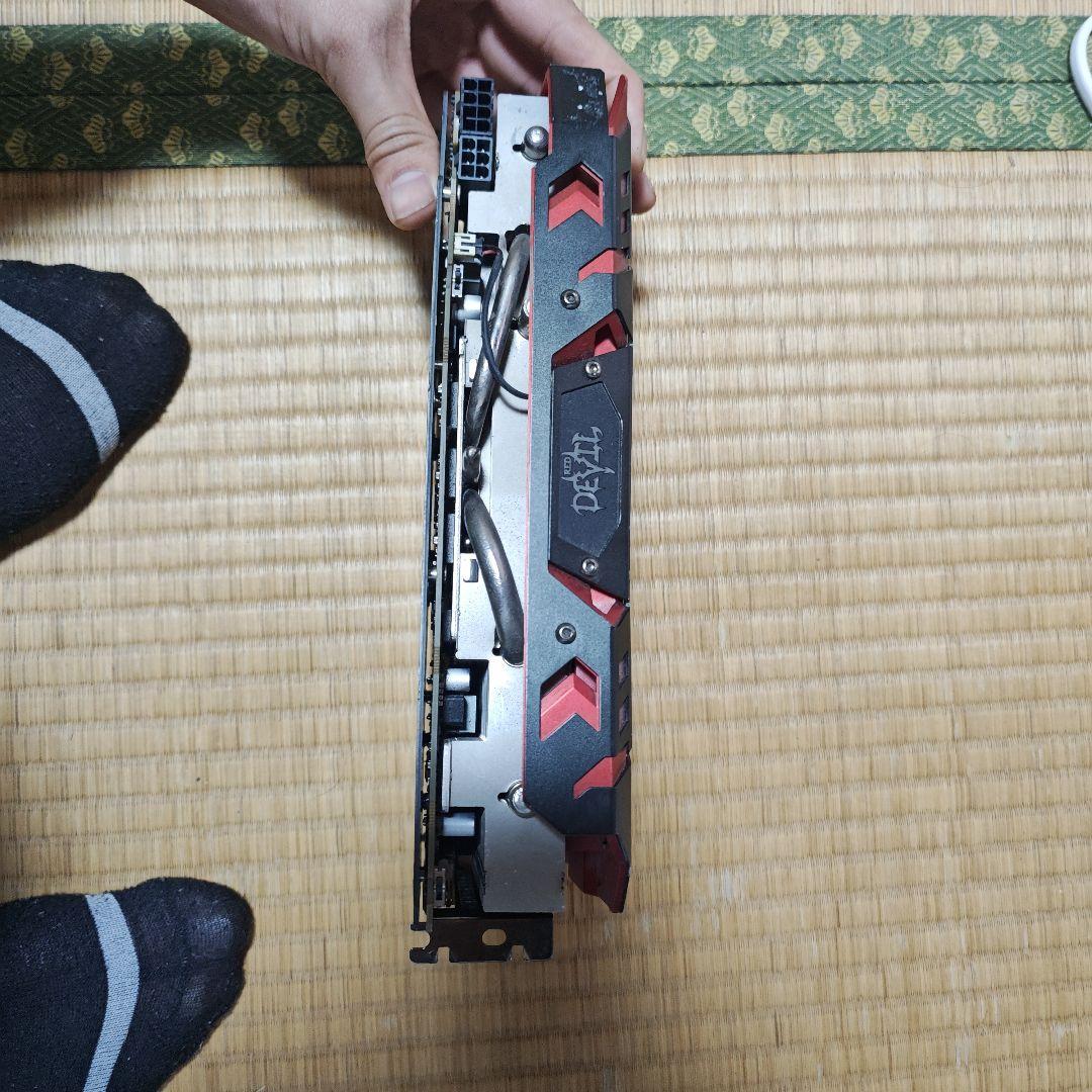 AMD RX580 powercolor devil 動作確認済み