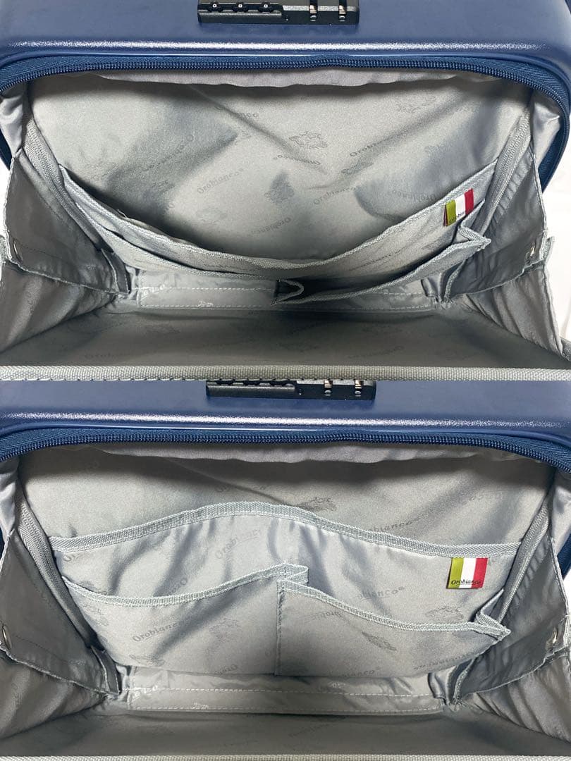 【新品未使用✨】Orobianco キャリーケース ネイビー 機内可能