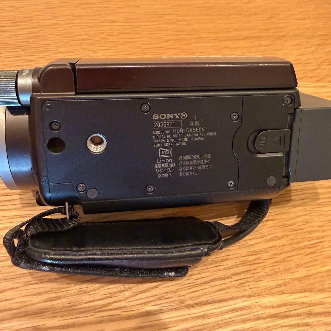 SONY ハンディーカム デジタルビデオ HDR-CX560V バッテリー2個