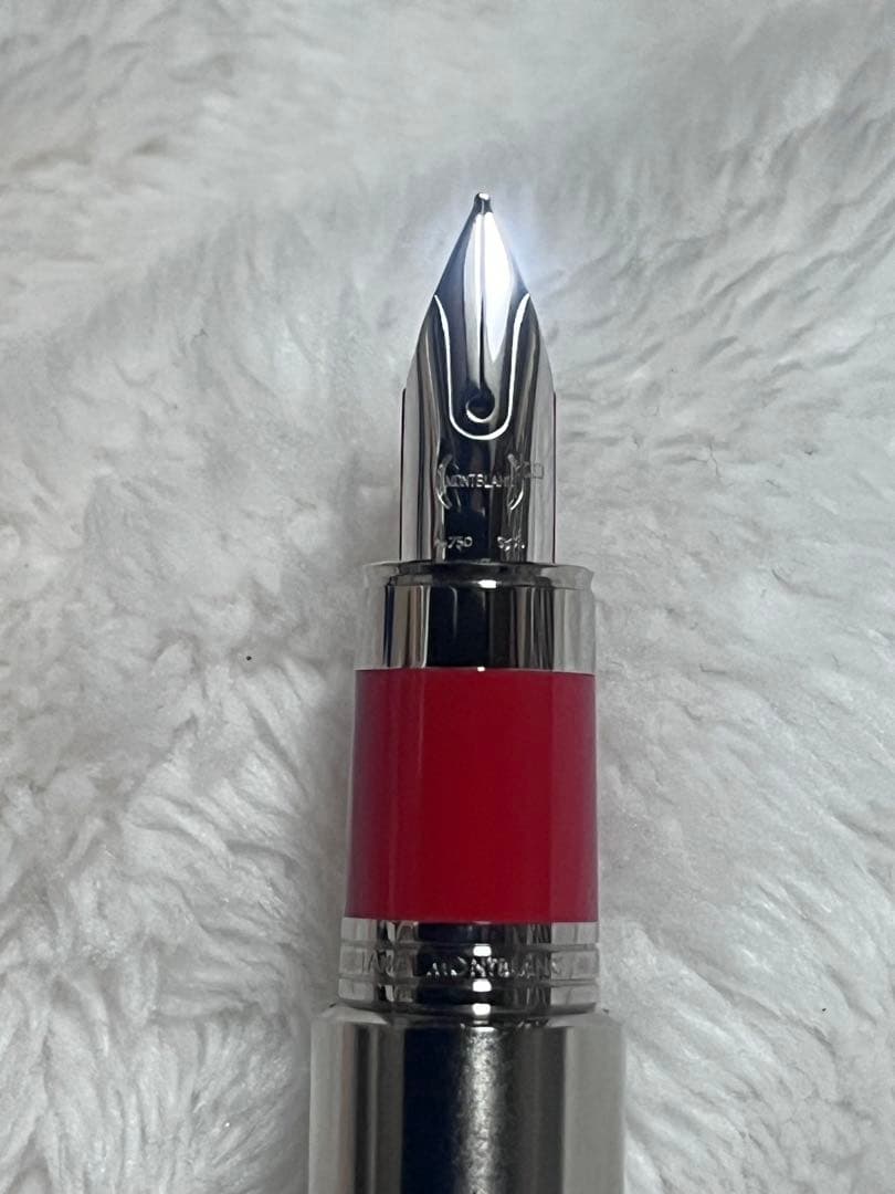 モンブラン 万年筆 モンブラン M マークニューソン RED シグネチャー F