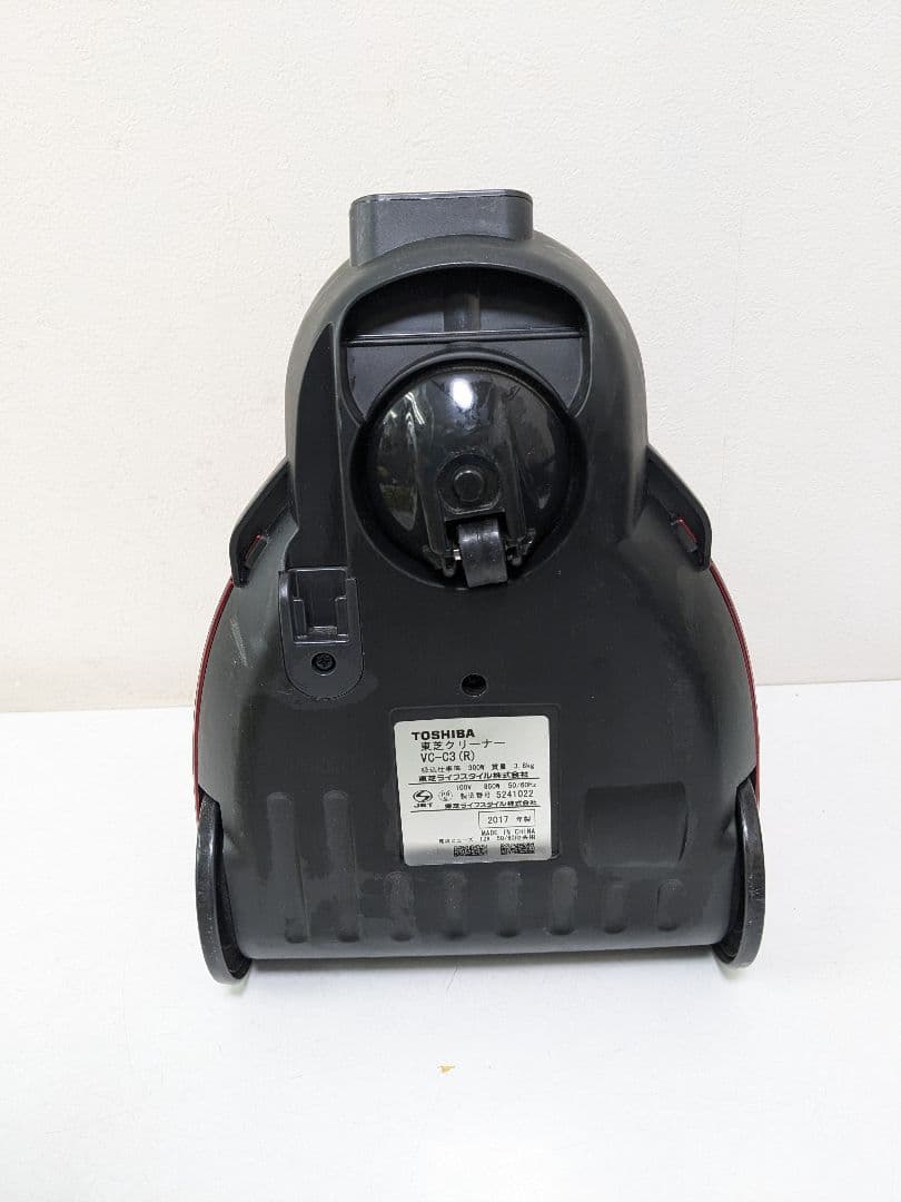 TOSHIBA 東芝 VC-C3-R サイクロン式掃除機 2017年製