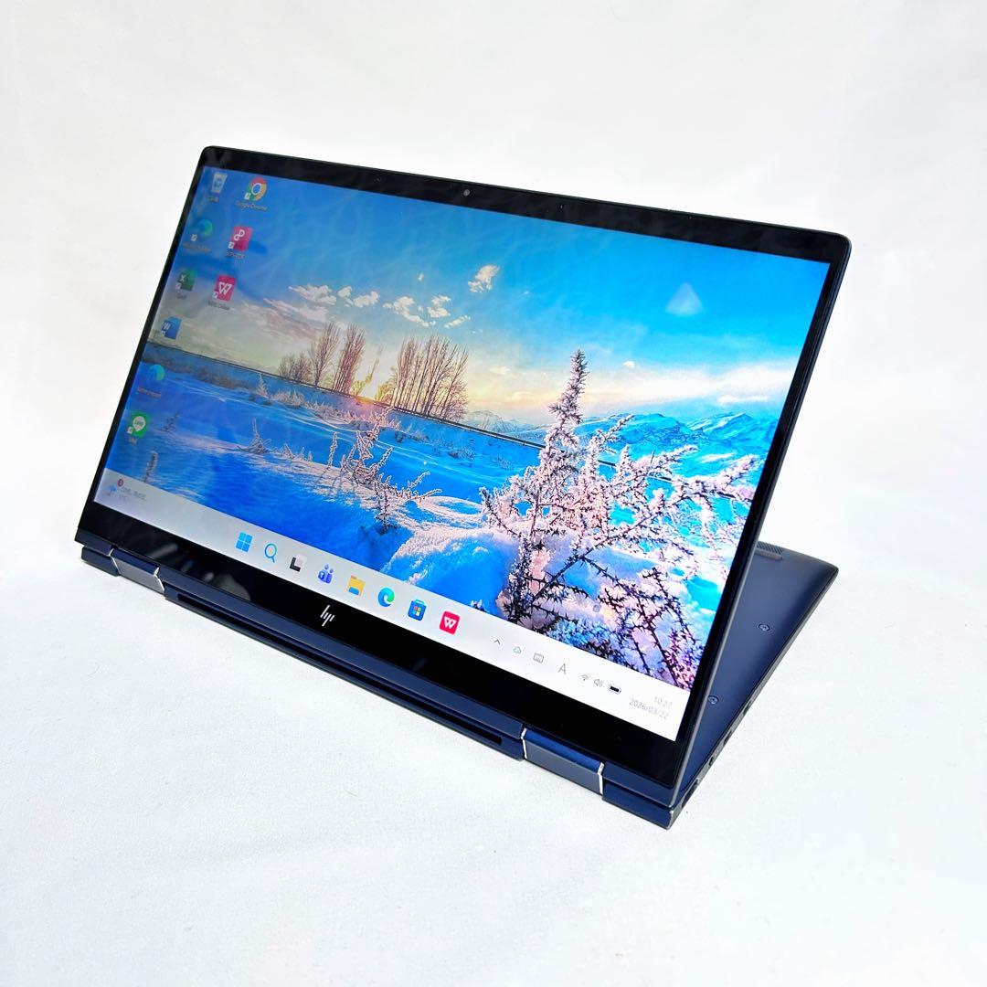 【2in1・極上バッテリー】HP EliteBook｜第11世代i5｜高速SSD