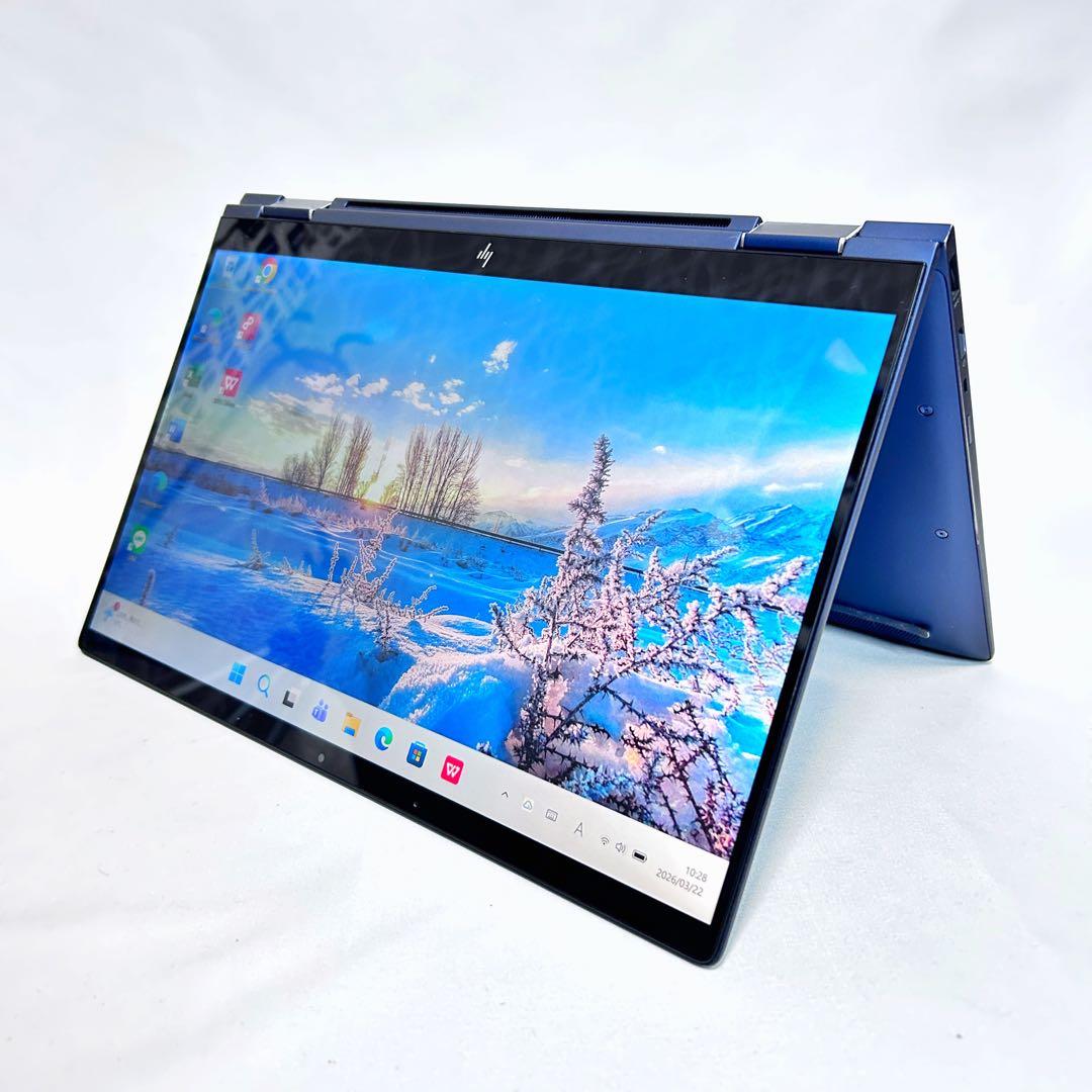 【2in1・極上バッテリー】HP EliteBook｜第11世代i5｜高速SSD