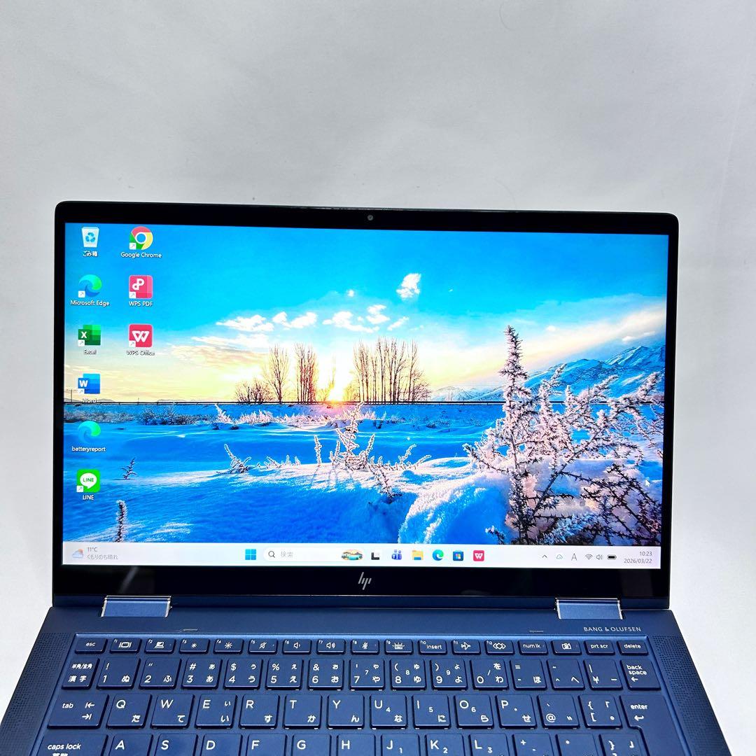 【2in1・極上バッテリー】HP EliteBook｜第11世代i5｜高速SSD