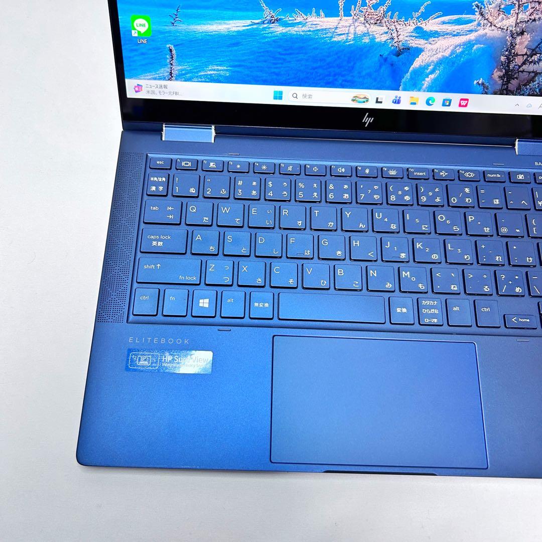 【2in1・極上バッテリー】HP EliteBook｜第11世代i5｜高速SSD