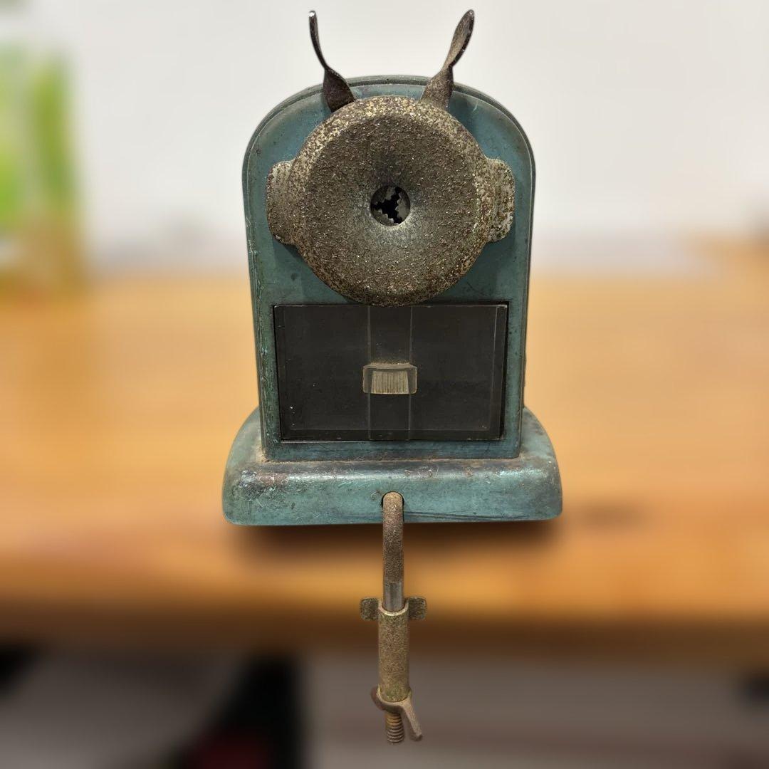 昭和レトロ カール自動式鉛筆削器